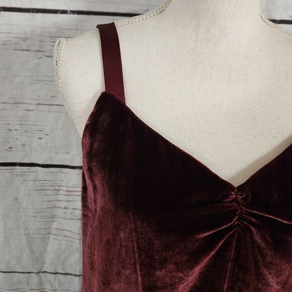 Rebecca Taylor Velvet Camisole Size Medium - Picture 6 of 8